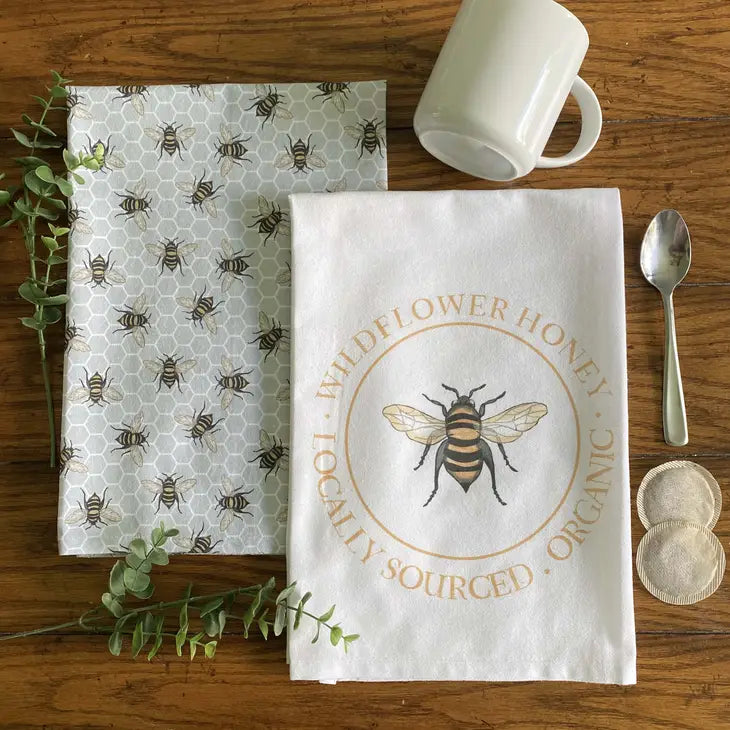 Honey bee towels