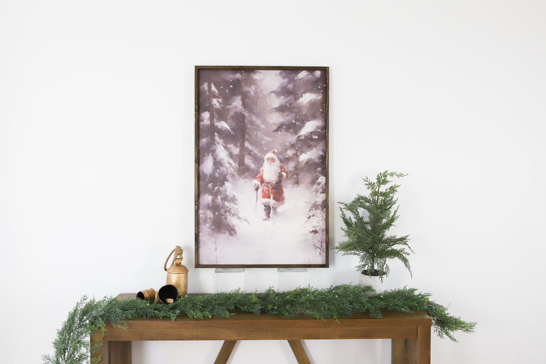 Santa in the Forest