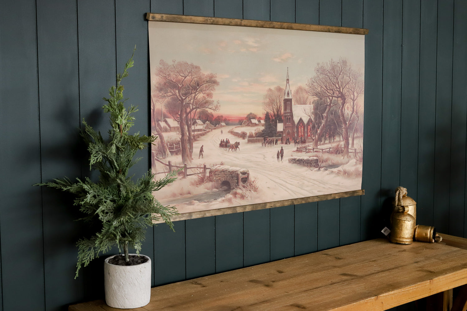 Winter Scene Canvas