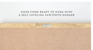 Home Quote Sign