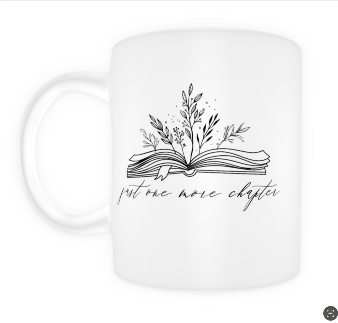 One more chapter mug