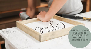 Do Small Things With Great Love Sign