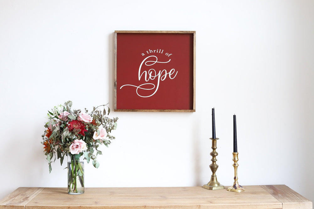 A Thrill of Hope