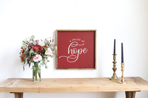 A Thrill of Hope