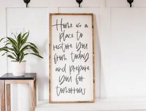 Home Quote Sign