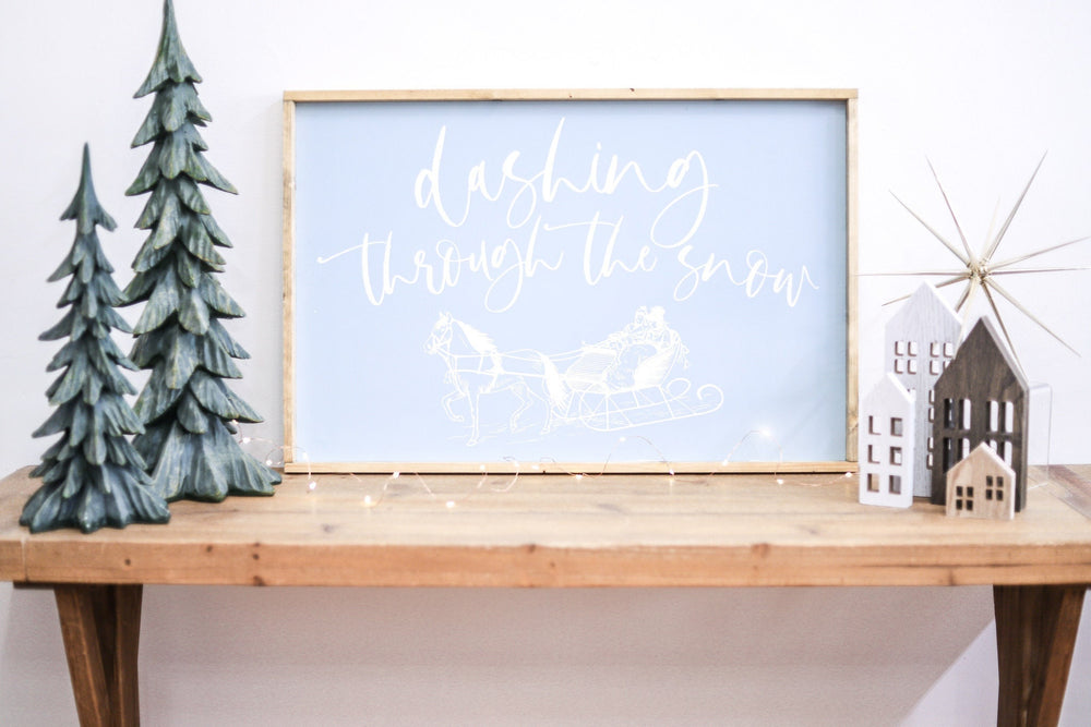Dashing Through the Snow